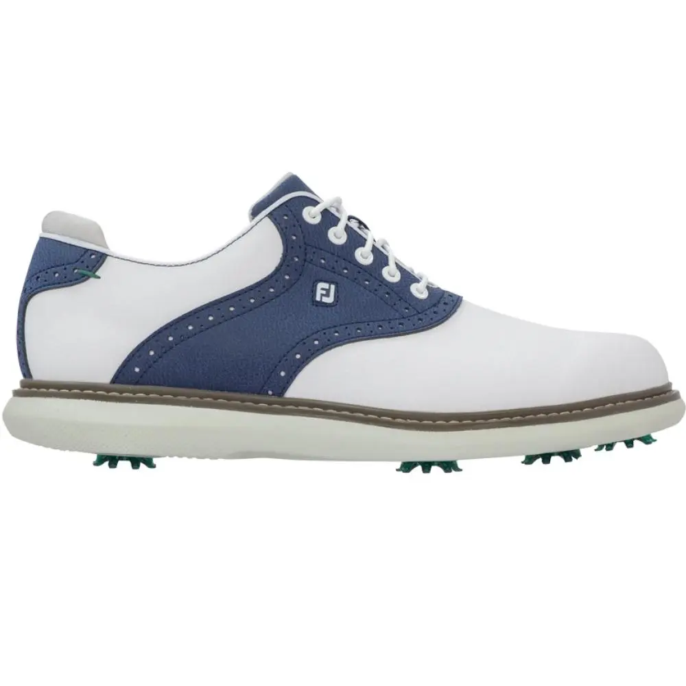 Footjoy Traditions Golf Shoe White 57901 1 Footjoy Traditions Golf Shoe White 57901