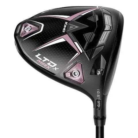 Cobra Women's LTDx Max Driver - Black/Pink -Golf Clubs Shop cobra ltdx max driver elderberry hero
