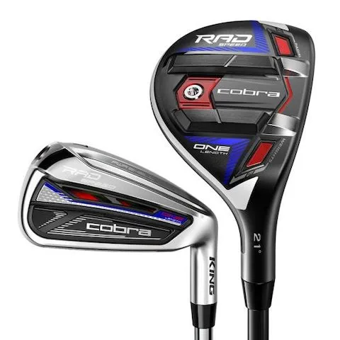 Cobra King RADSPEED One Length Combo Set - Graphite 1 Cobra King RADSPEED One Length Combo Set - Graphite