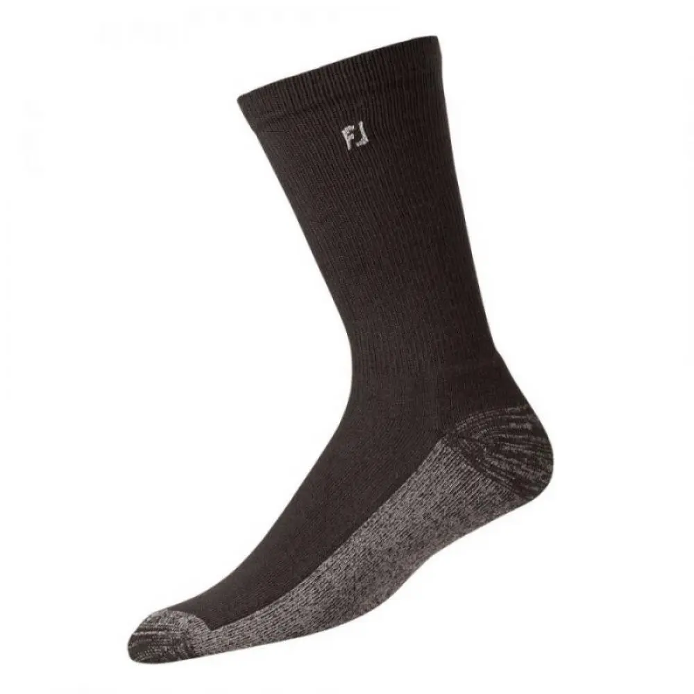 Footjoy ProDry Crew Golf Socks Black 1 Footjoy ProDry Crew Golf Socks Black