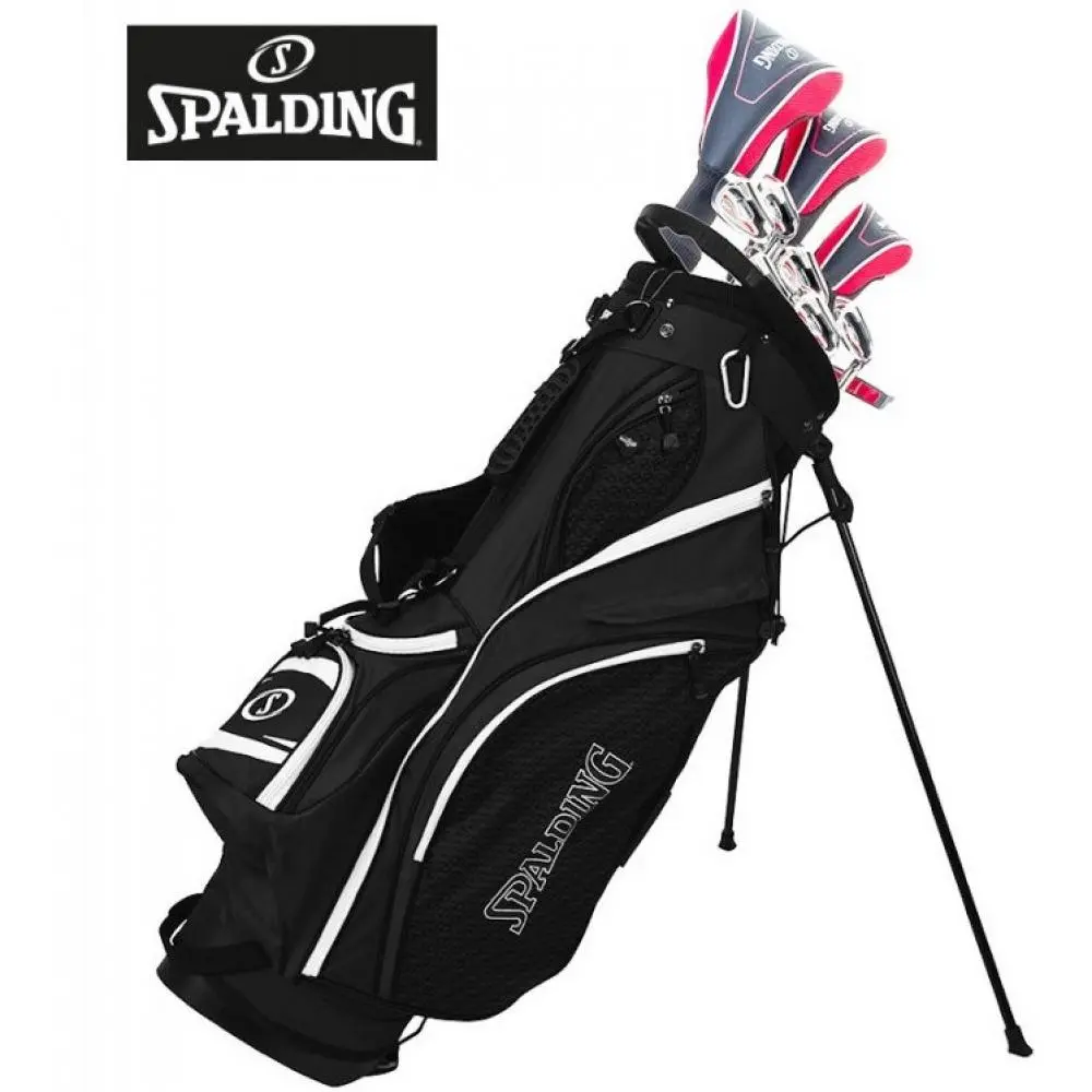 Spalding Golf Spalding SX35 Golf Package Set Steel Mens (Stand Bag) 1 Spalding Golf Spalding SX35 Golf Package Set Steel Mens (Stand Bag)