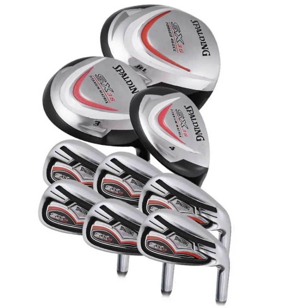 Spalding Golf Spalding SX35 Golf Package Set Steel Mens (Stand Bag) 2 Spalding Golf Spalding SX35 Golf Package Set Steel Mens (Stand Bag) - Image 2