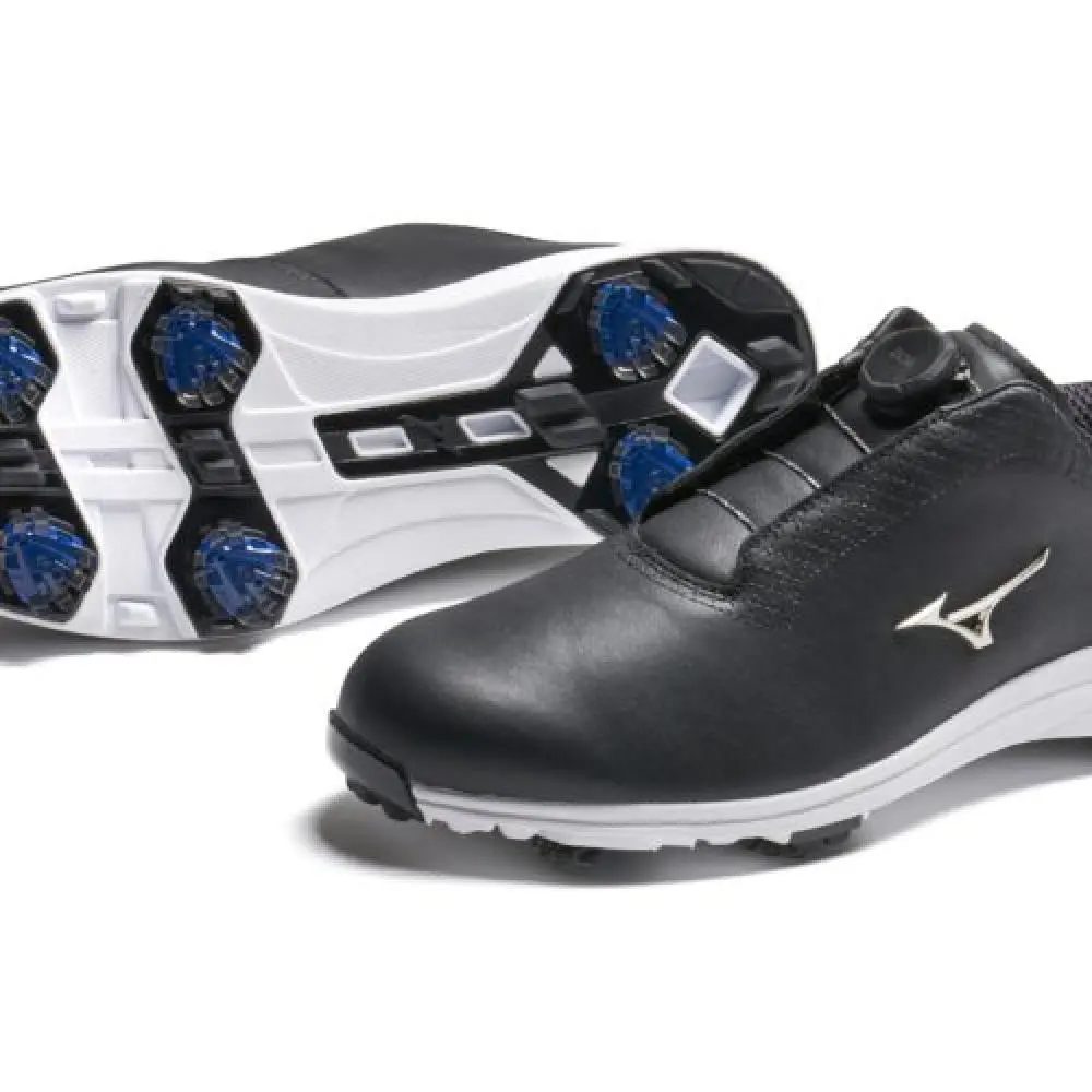 Mizuno Nexlite Pro Boa Golf Shoe (Black) 2 Mizuno Nexlite Pro Boa Golf Shoe (Black) - Image 2