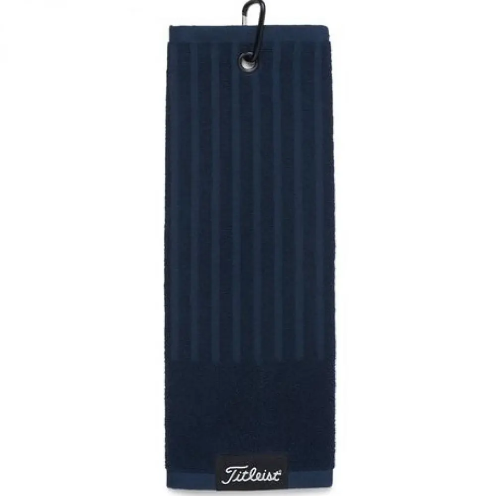Titleist Trifold Cart Towel (Navy) 1 Titleist Trifold Cart Towel (Navy)