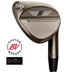 Titleist (Personalised) Wedgeworks Vokey SM9 Brushed Steel Wedge